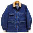80s USA製 ROEBUCKS ブランケットライナー デニム カバーオール M-S