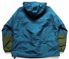 画像2: 90s USA製 L.L.Bean チロリアンテープ マルチカラー Thinsulate 中綿入り ナイロン アノラックパーカー (2)