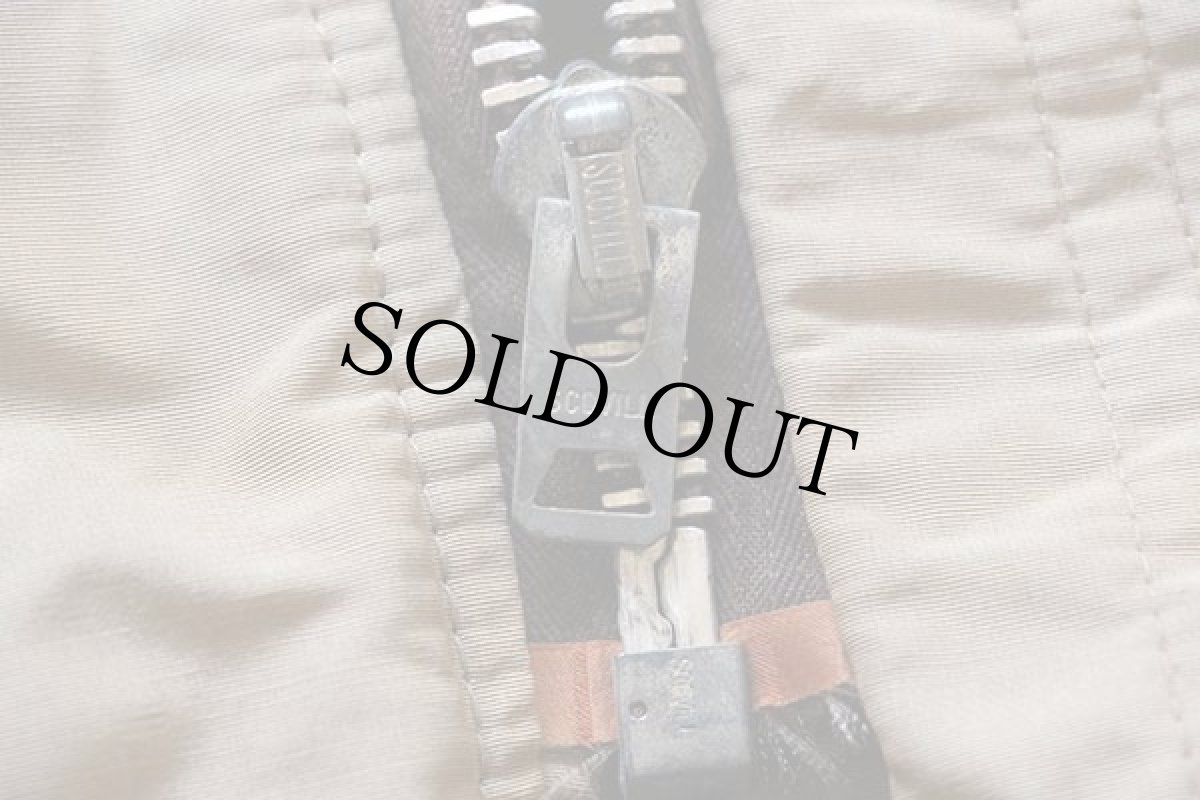 画像6: 80s USA製 Golden Fleece N-3Bタイプ フライトジャケット リアルファー カーキ 38 (6)