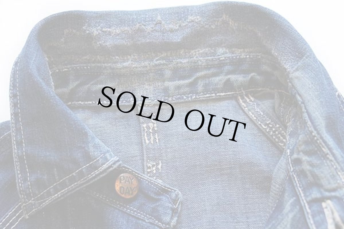 画像8: 50s PENNEY'S PAYDAY インディゴ デニム カバーオール (8)