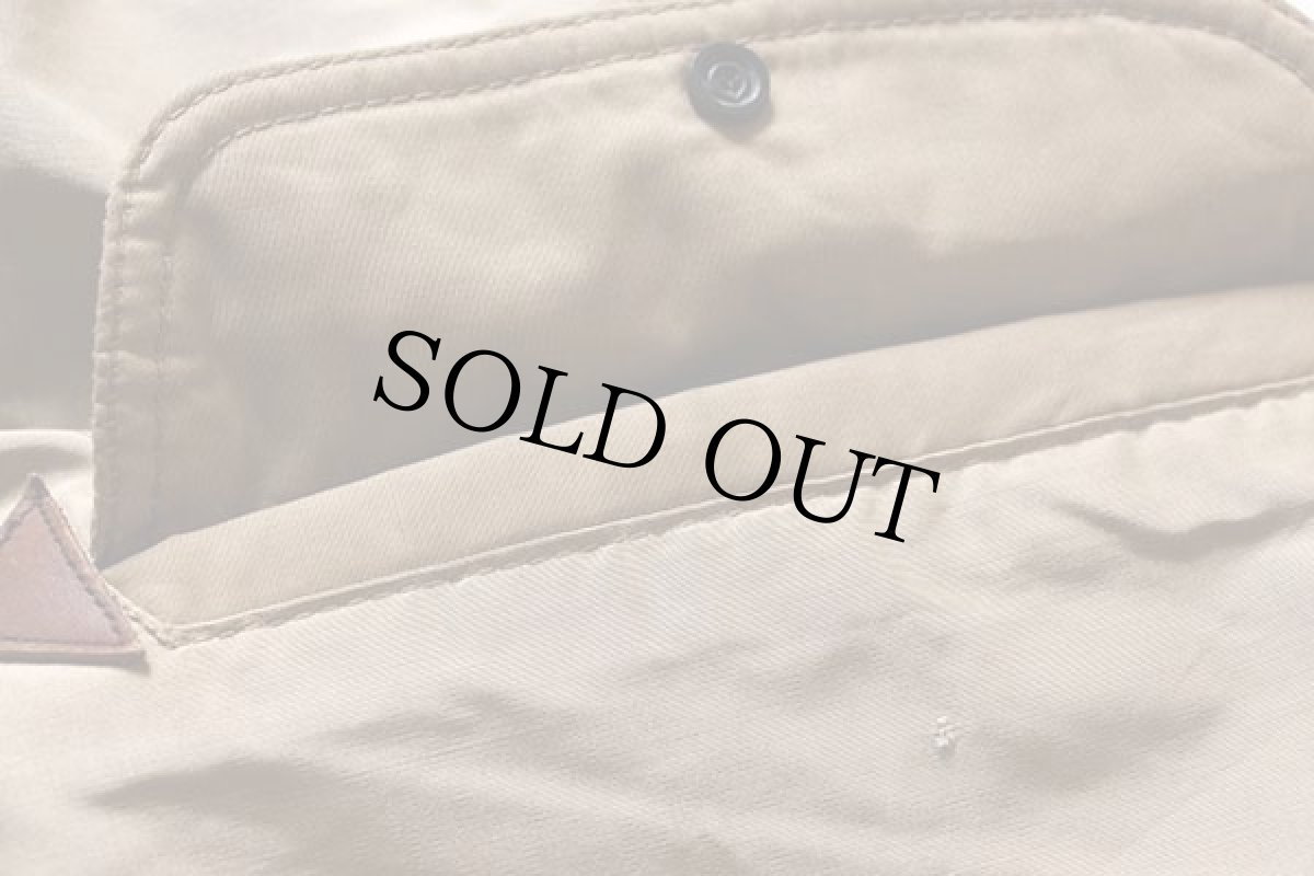 画像10: 80s USA製 Golden Fleece N-3Bタイプ フライトジャケット リアルファー カーキ 38 (10)