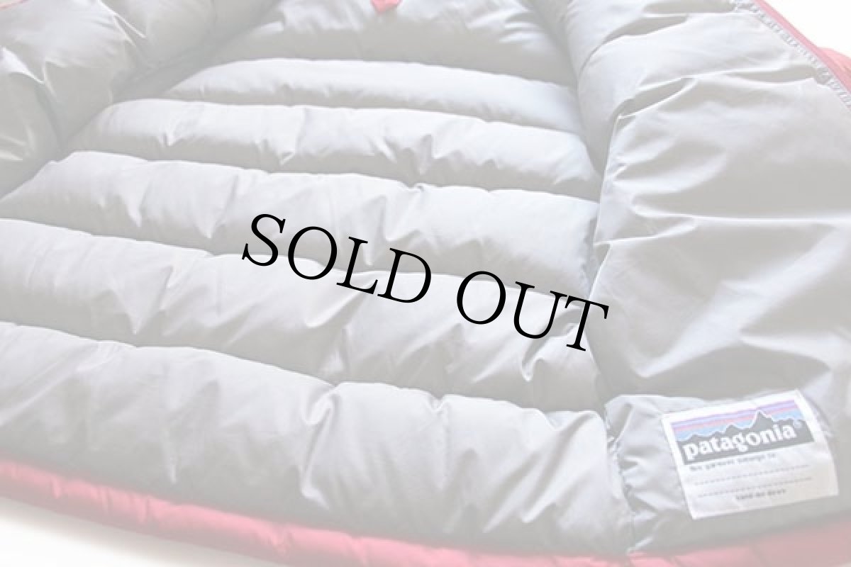 画像5: patagoniaパタゴニア ナイロン ダウンジャケット 赤 KIDS' XL (5)