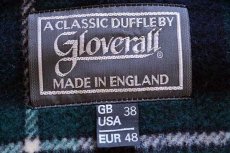 画像4: 英国製 Gloverallグローバーオール メルトン ウール ダッフルコート 濃紺 38 (4)