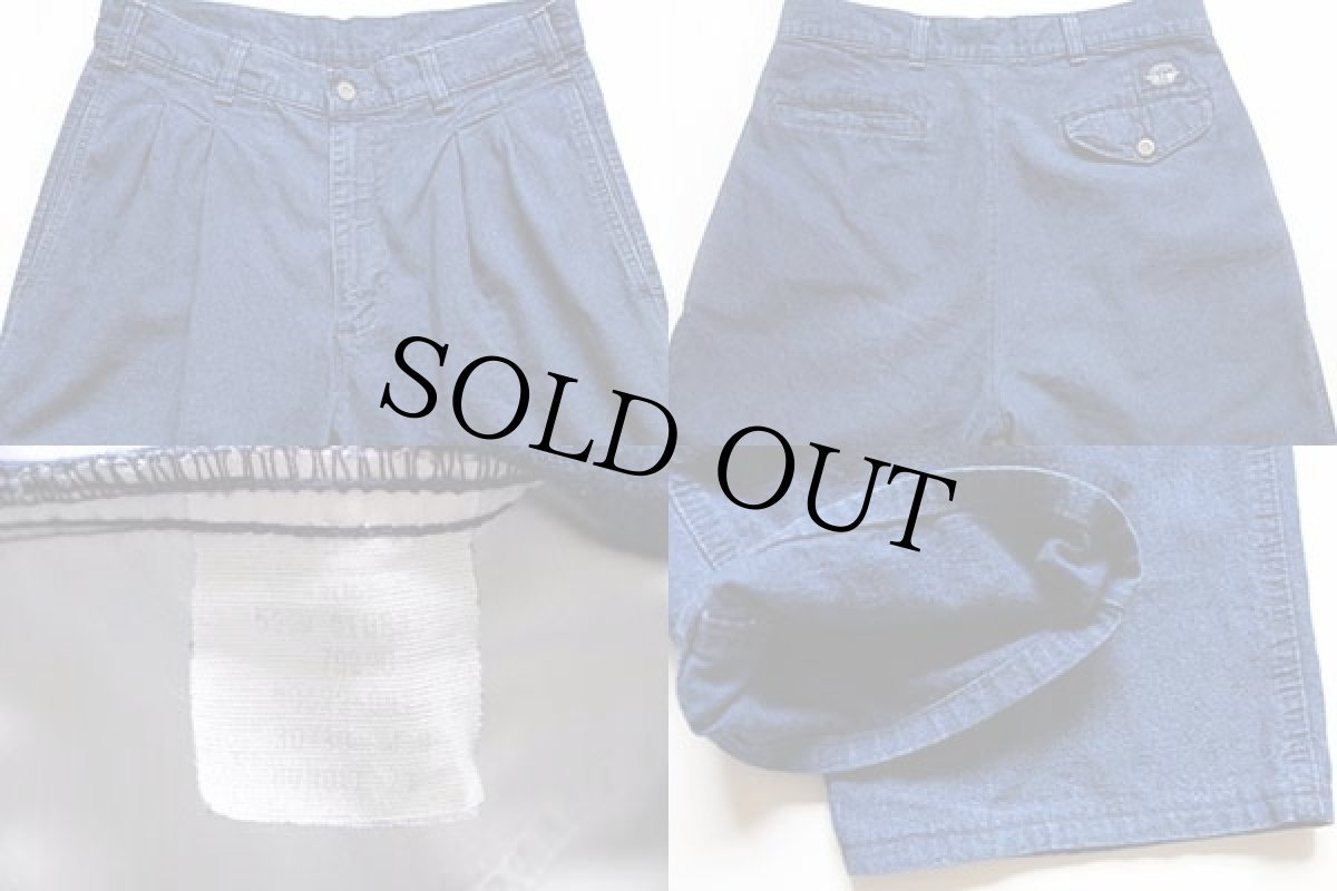 画像4: 90s USA製 DOCKERSドッカーズ ツータック デニム トラウザーズ w30★Levi'sリーバイス (4)