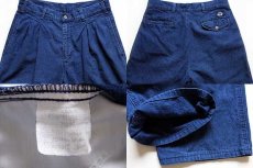 画像4: 90s USA製 DOCKERSドッカーズ ツータック デニム トラウザーズ w30★Levi'sリーバイス (4)