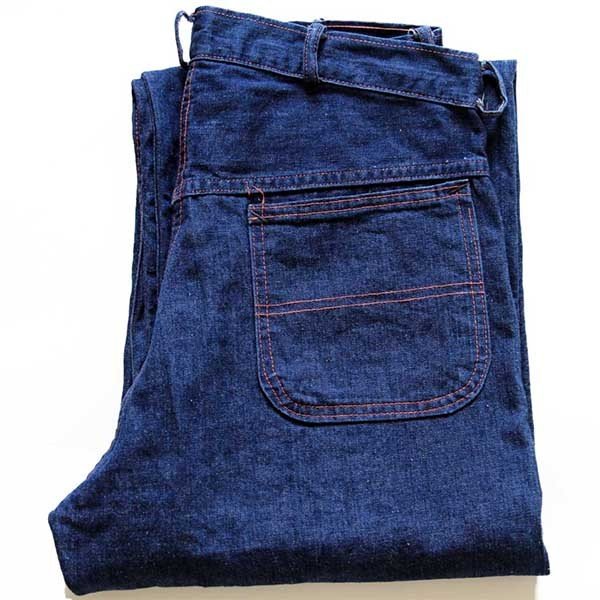 60s RUGGED インディゴ デニム ペインターパンツ w32 - Sixpacjoe Web Shop