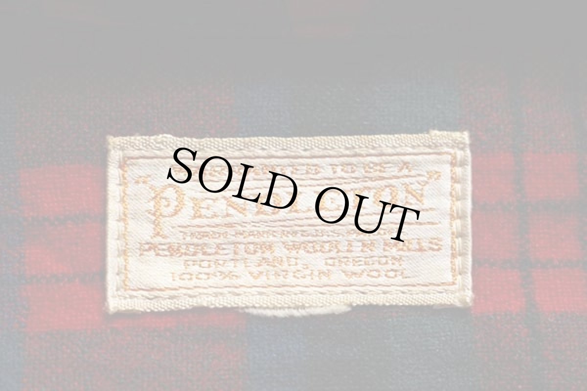 画像5: 60s PENDLETONペンドルトン タータンチェック ショールカラー ウールガウン (5)