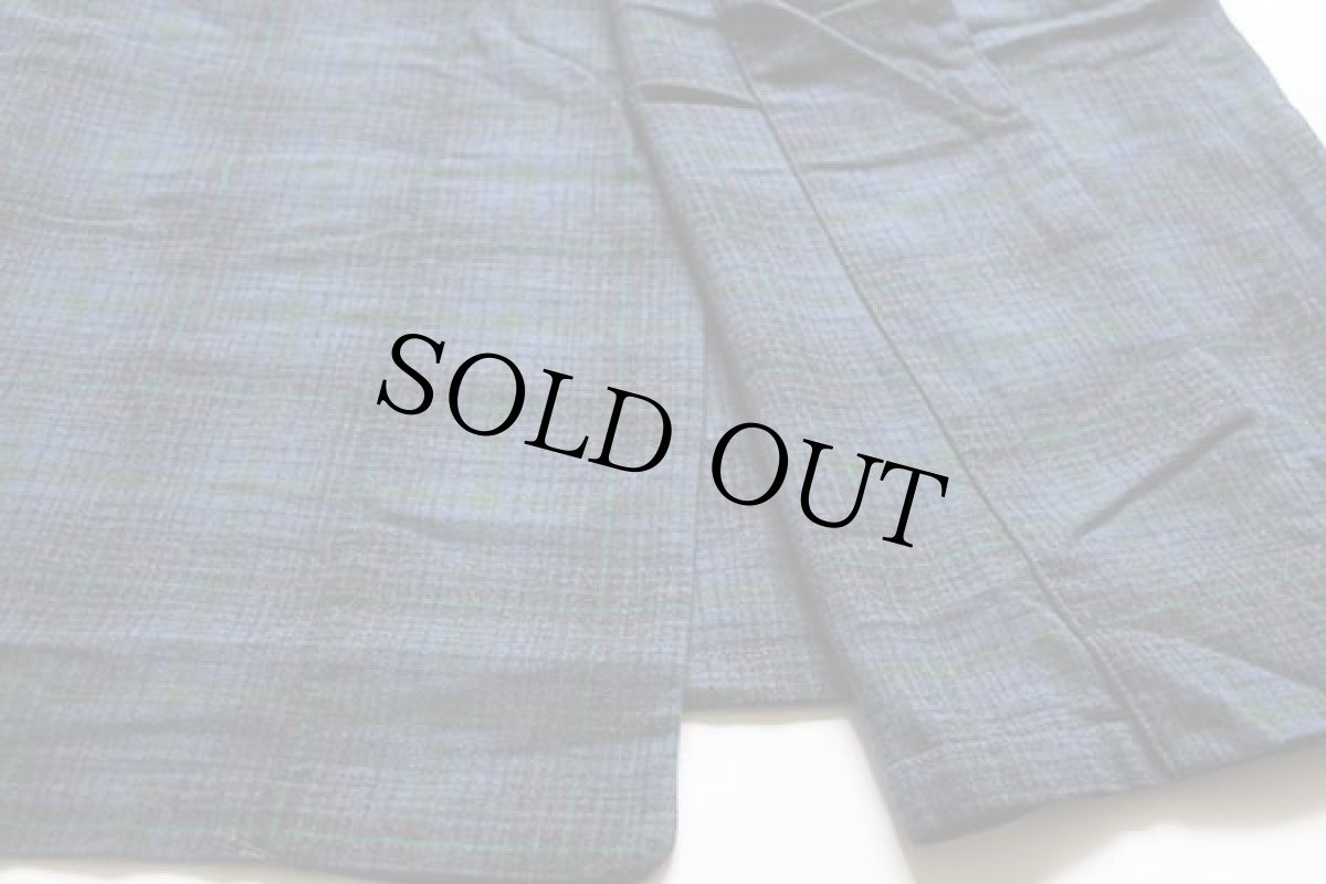 画像6: 50s PENDLETONペンドルトン オンブレチェック ショールカラー ウールガウン L (6)