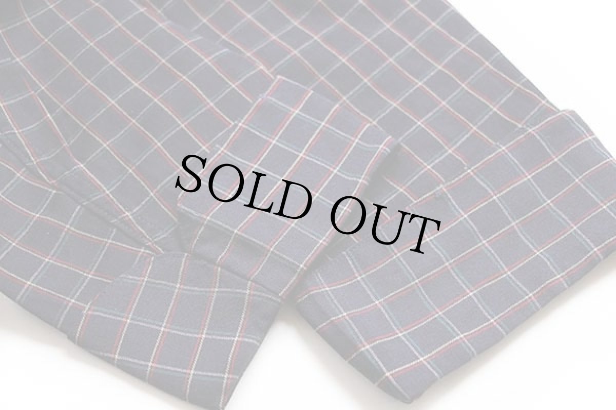 画像6: 70s USA製 SIR PENDLETONサーペンドルトン チェック ショールカラー ウールガウン M (6)