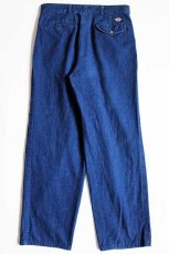 画像3: 90s USA製 DOCKERSドッカーズ ツータック デニム トラウザーズ w30★Levi'sリーバイス (3)