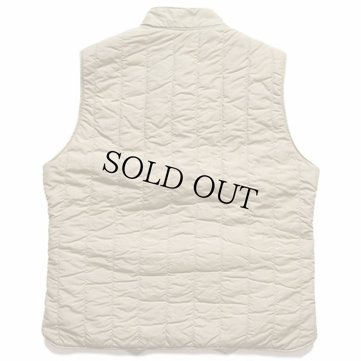 画像2: 80s SILVER LINING EARLY WINTERS スタンドカラー Thinsulate キルティングベスト カーキ L (2)