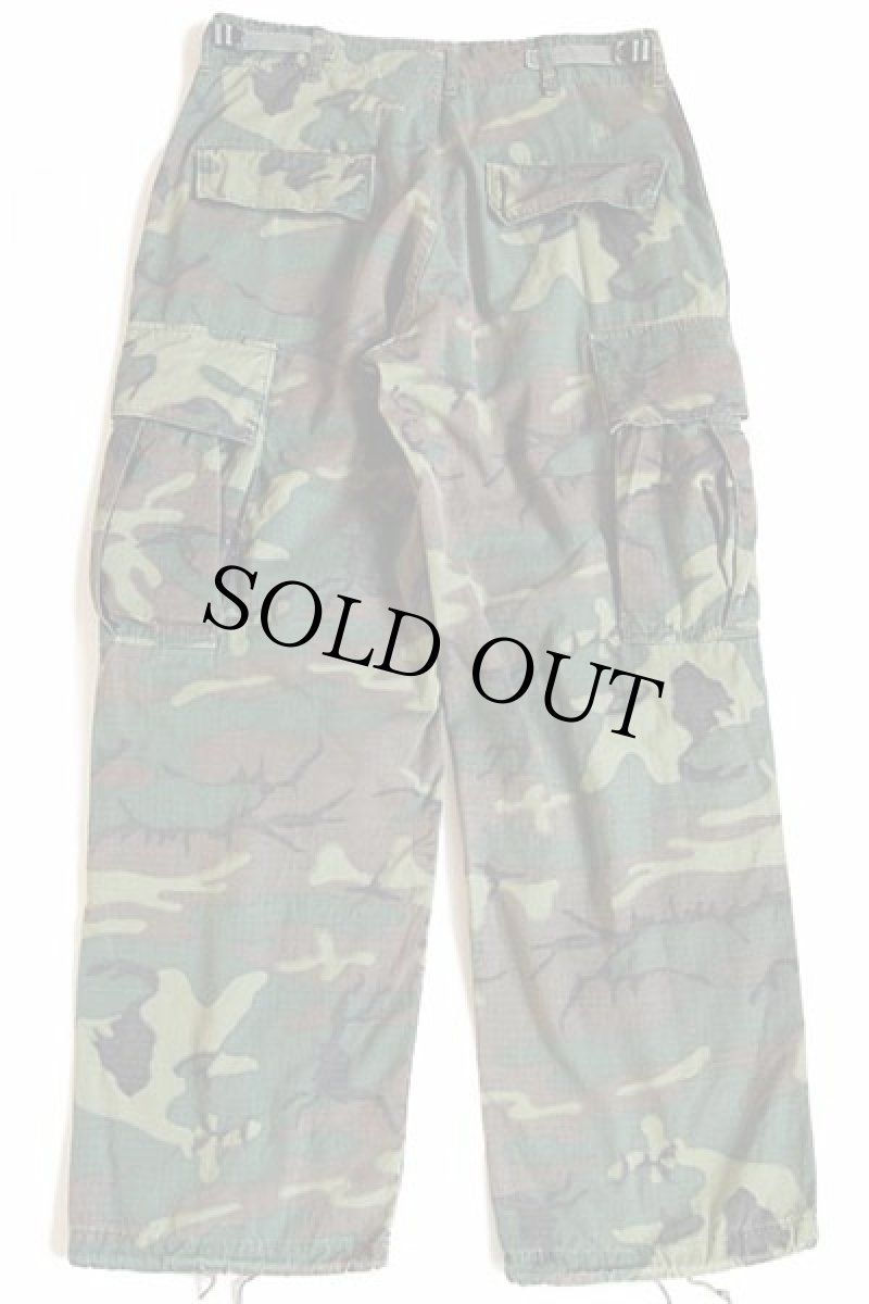 画像3: 60s 米軍 U.S.ARMY ERDL グリーンリーフカモ ジャングルファティーグパンツ S-S (3)