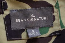 画像4: L.L.Bean SIGNATURE シグネチャー ダックハンターカモ ナイロン アノラックパーカー S (4)