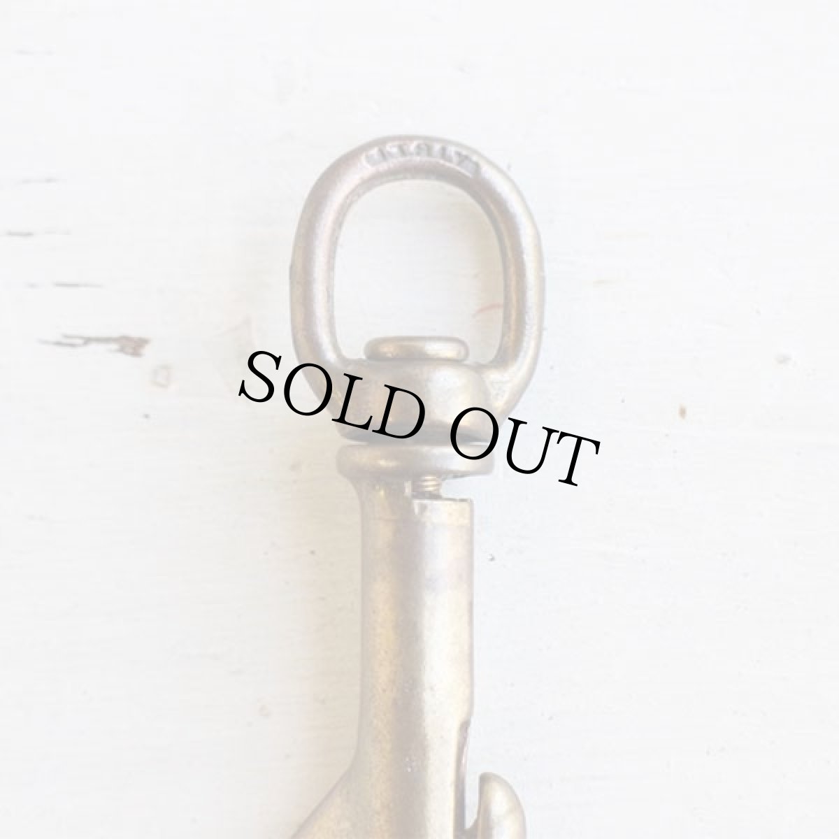 画像3: ビンテージ イタリア製 LUDELL ブラス スナップフック★ナスカン (3)