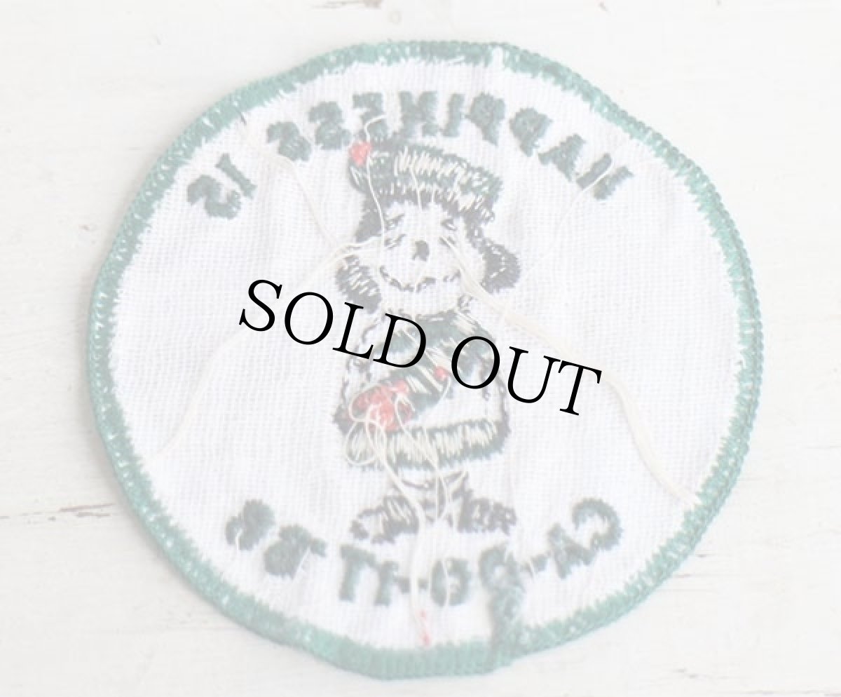 画像2: 60s HAPPINESS IS CA DO IT 68 ルーシー パッチ★ワッペン スヌーピー (2)