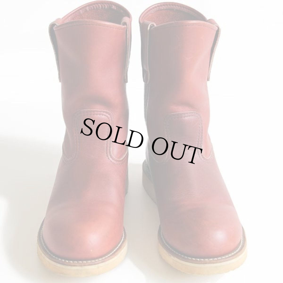 画像3: 90s USA製 REDWINGレッドウイング 2276 PT91 スチールトゥ ペコスブーツ オロラセット 赤茶 7D (3)