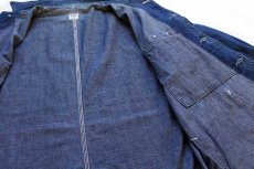 画像6: 60s USA製 Leeリー 91-J JELT DENIMジェルトデニム カバーオール 44 (6)