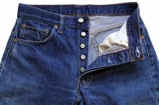 画像4: 70s USA製 Levi'sリーバイス 501 シングル 66前期 デニムパンツ w31 (4)