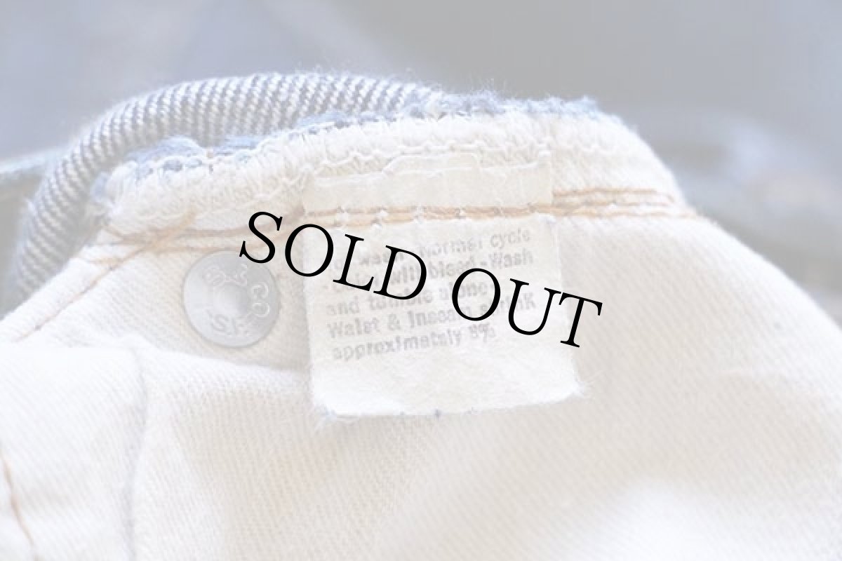 画像8: 70s USA製 Levi'sリーバイス 501 シングル 66前期 デニムパンツ w31 (8)