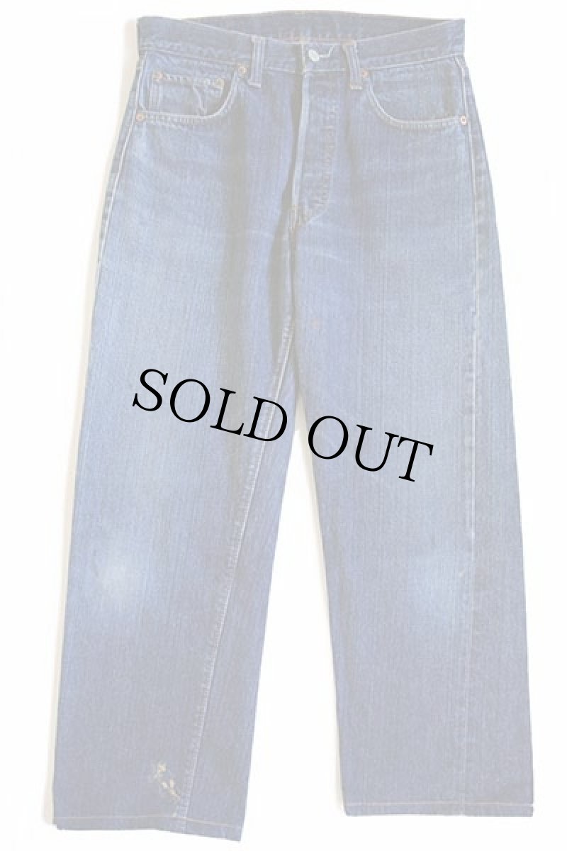 画像2: 70s USA製 Levi'sリーバイス 501 シングル 66前期 デニムパンツ w31 (2)
