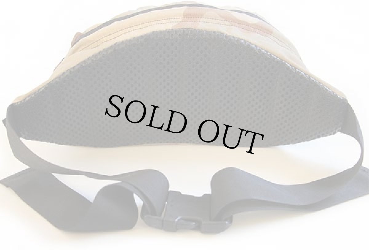 画像2: 00s USA製 GREGORYグレゴリー 銀文字タグ テールメイト デザートカモ ナイロン ウエストバッグ S (2)