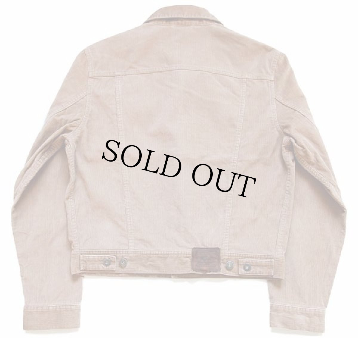 画像2: ポロ ラルフローレン コットン コーデュロイジャケット 薄茶 S (2)