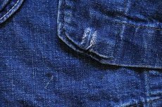 画像10: 60s USA製 Leeリー 91-J JELT DENIMジェルトデニム カバーオール 44 (10)