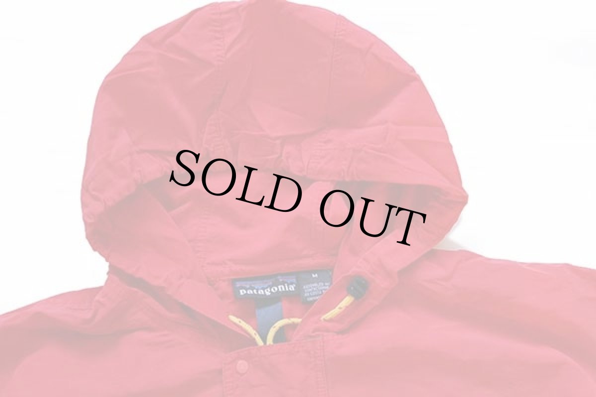 画像3: 90s patagoniaパタゴニア バギーズプルオーバー ナイロンパーカー 赤 M★雪なしタグ アノラック (3)