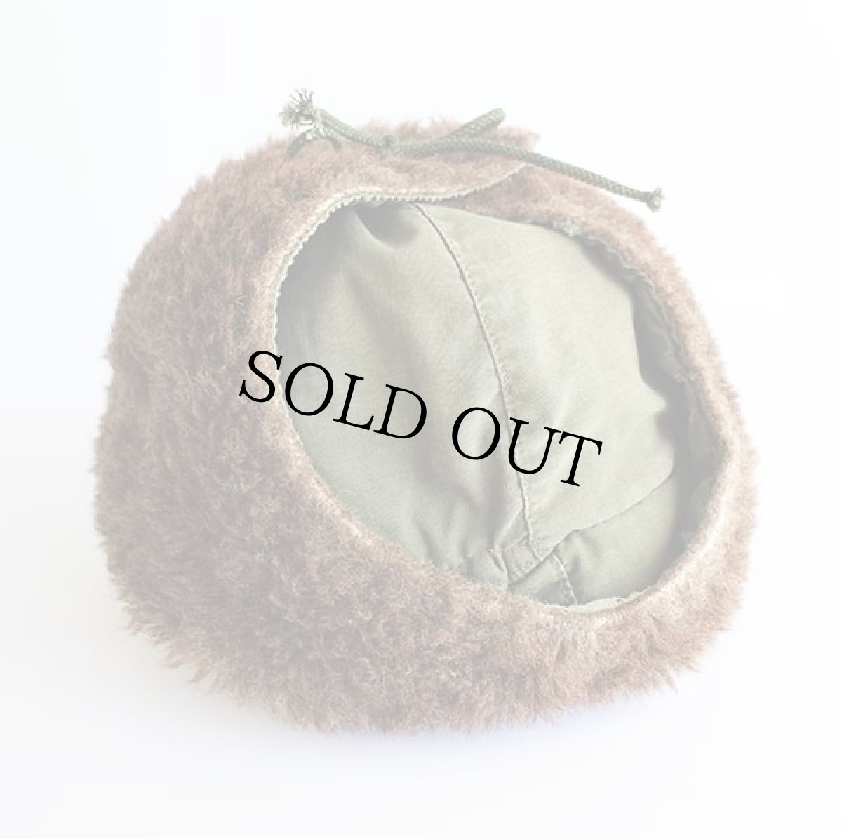 画像4: 50s 米軍 U.S.ARMY M-51 アルパカ パイルキャップ オリーブドラブ★M-Q1 (4)