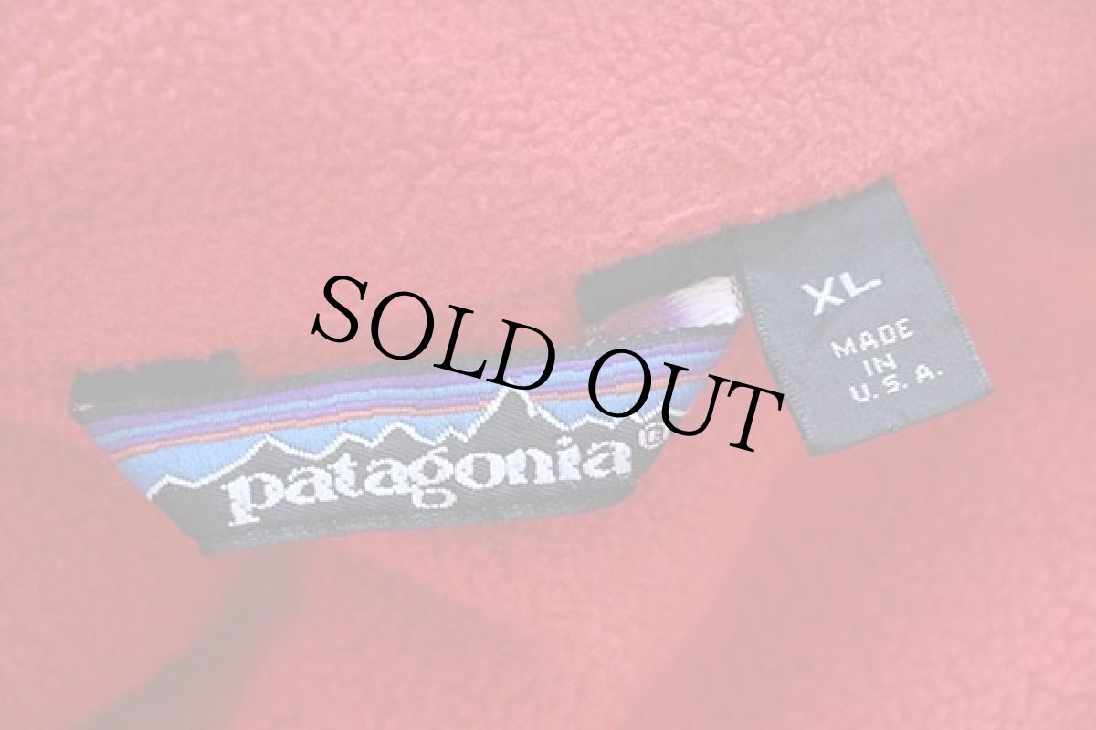 画像4: 80s USA製 patagoniaパタゴニア フリースライナー ナイロンジャケット 青 XL★シェルドシンチラ (4)