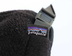 画像7: 90s USA製 patagoniaパタゴニア シンチラ ダックビル フリースキャップ 黒 L (7)