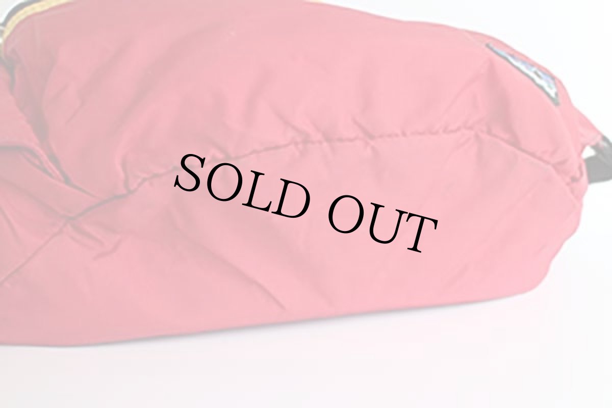 画像5: 00s USA製 patagoniaパタゴニア ランバーコンプレッションパック ナイロン ウエストバッグ 赤×黄 (5)