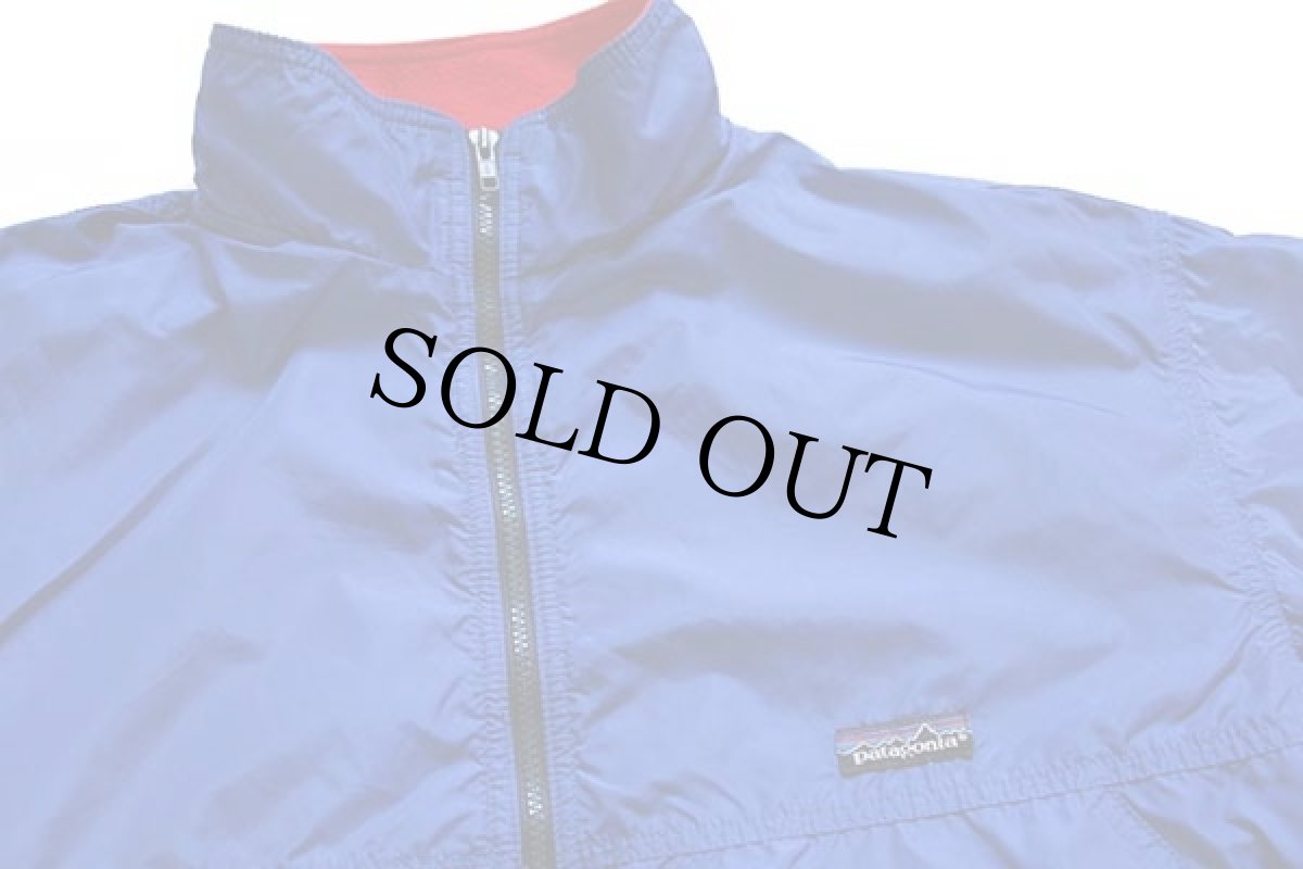 画像3: 80s USA製 patagoniaパタゴニア フリースライナー ナイロンジャケット 青 XL★シェルドシンチラ (3)