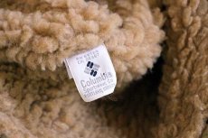 画像7: 90s USA製 Columbiaコロンビア ダックハンターカモ パイル フリースライナー 耳当て付き キャップ L/XL★迷彩 (7)