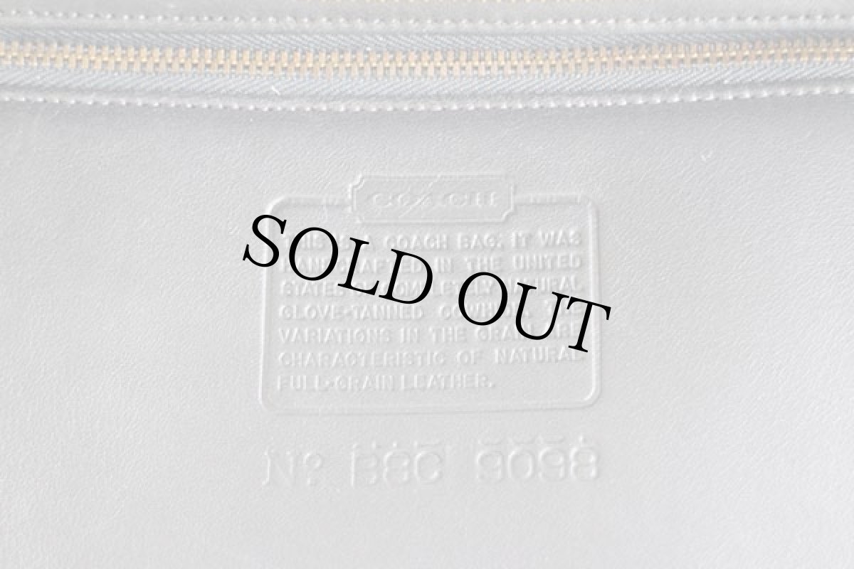 画像5: USA製 COACH オールド コーチ レザー トートバッグ 黒★9098 (5)