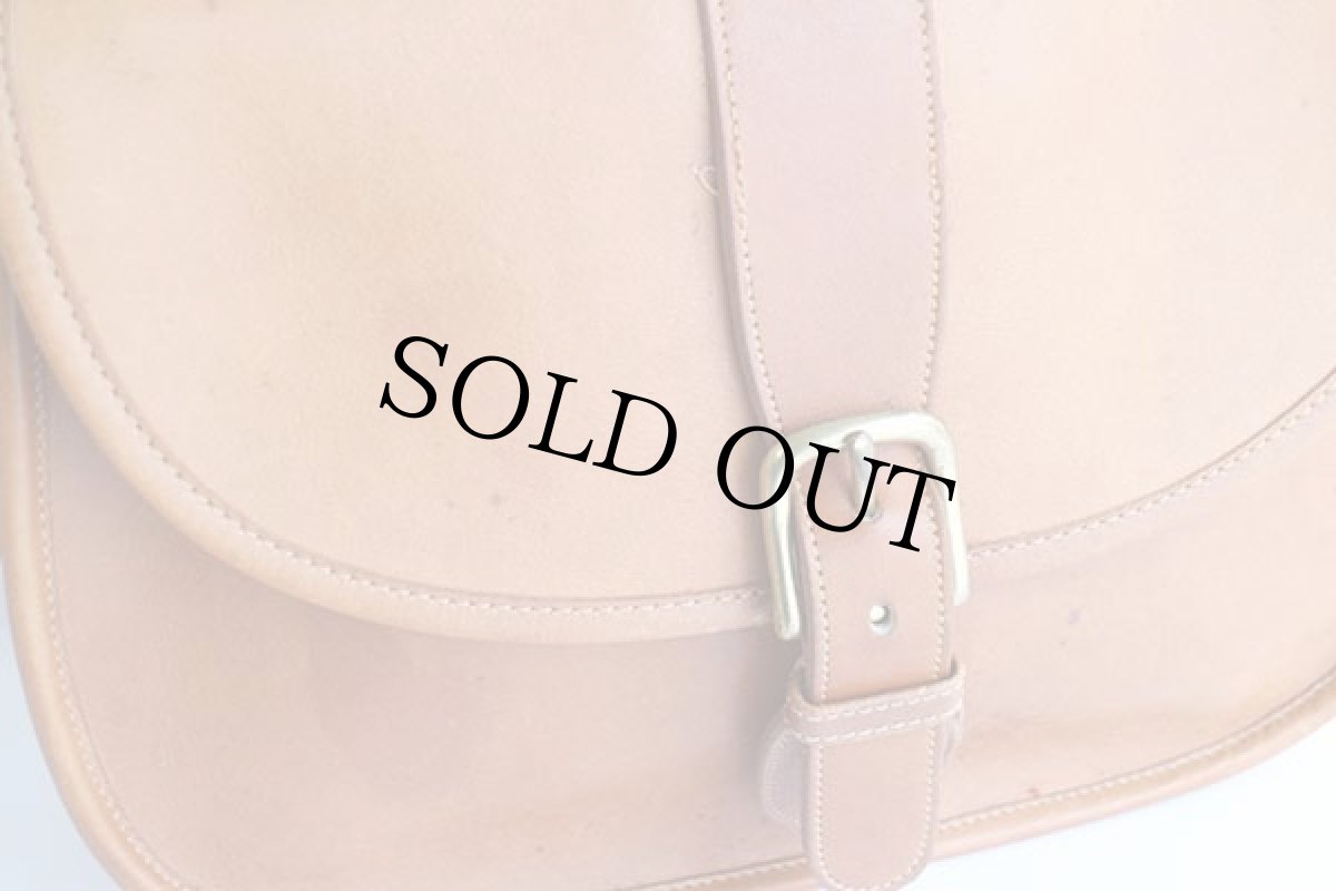 画像9: USA製 COACH オールド コーチ レザー ショルダーバッグ 茶★1073 (9)