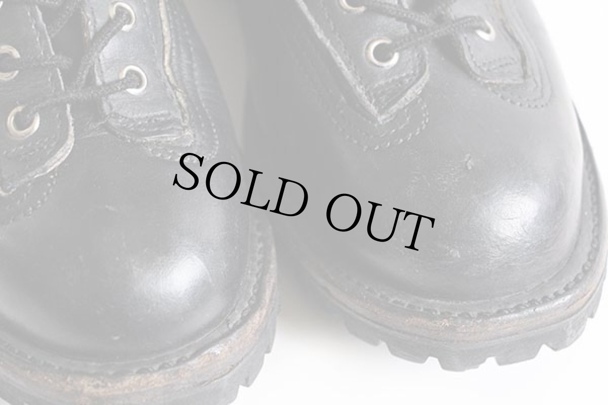 画像8: USA製 UNKNOWN ラインマンブーツ 黒 7 (8)