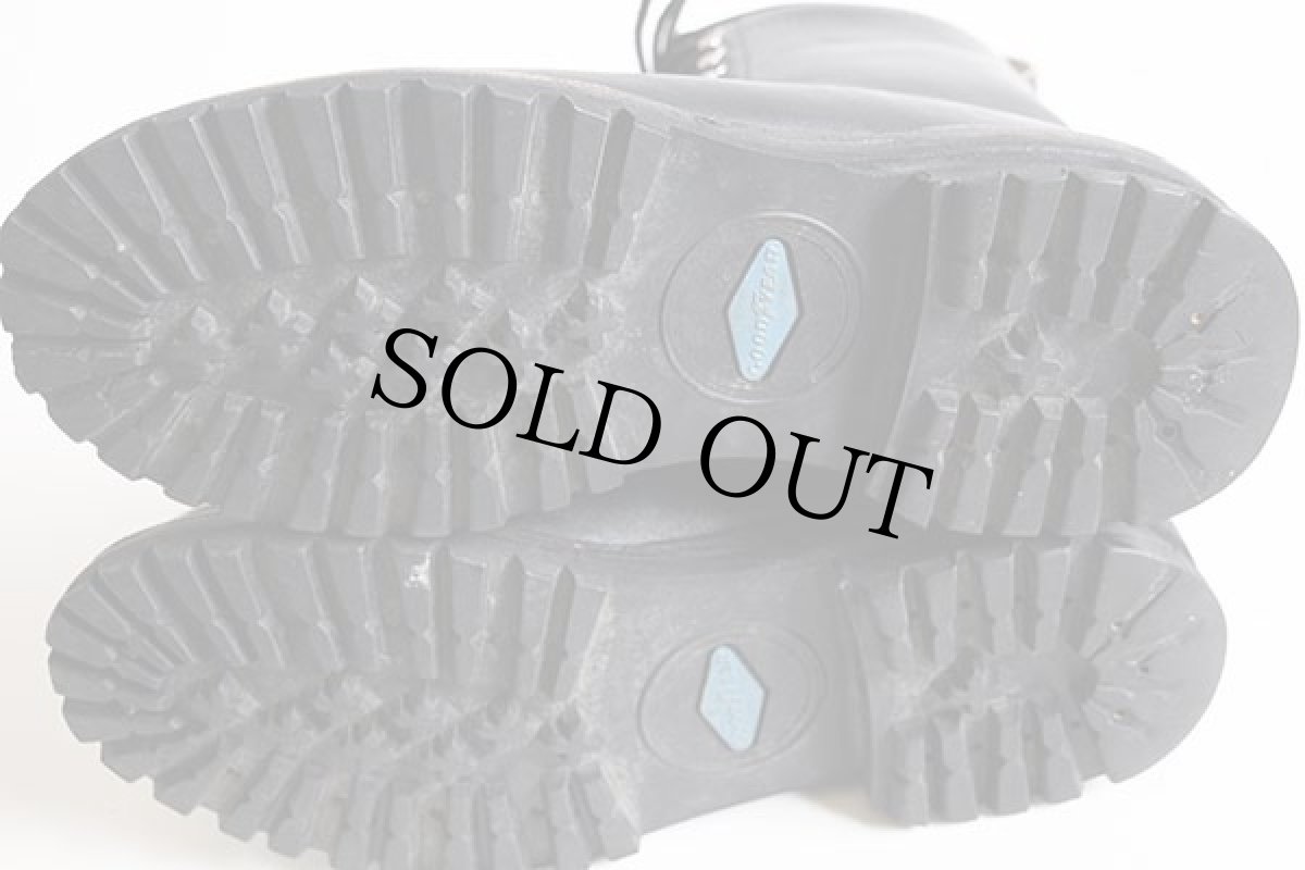 画像4: USA製 UNKNOWN ラインマンブーツ 黒 7 (4)