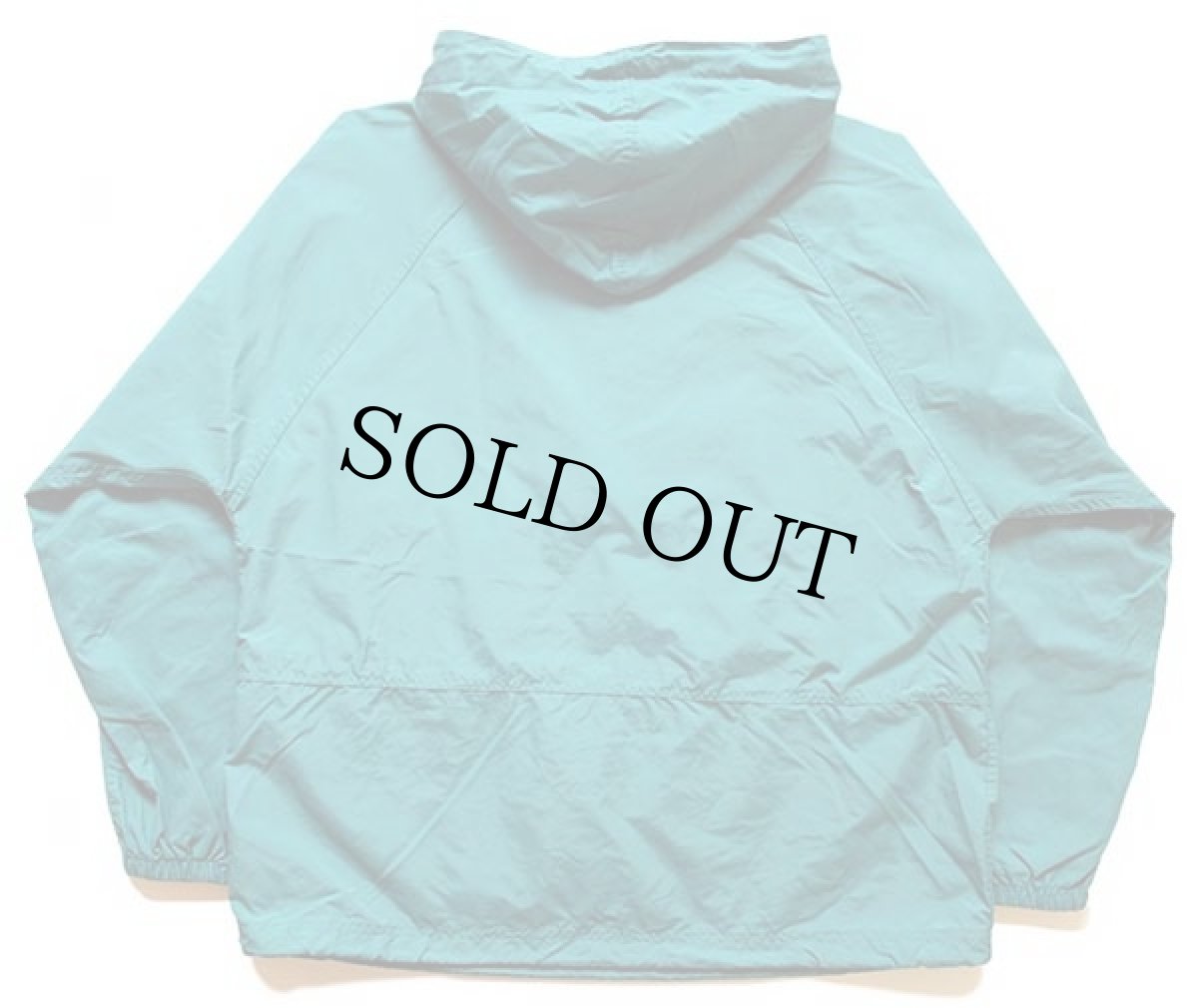 画像2: 90s Woolrichウールリッチ ナイロン アノラックパーカー エメラルドグリーン L (2)