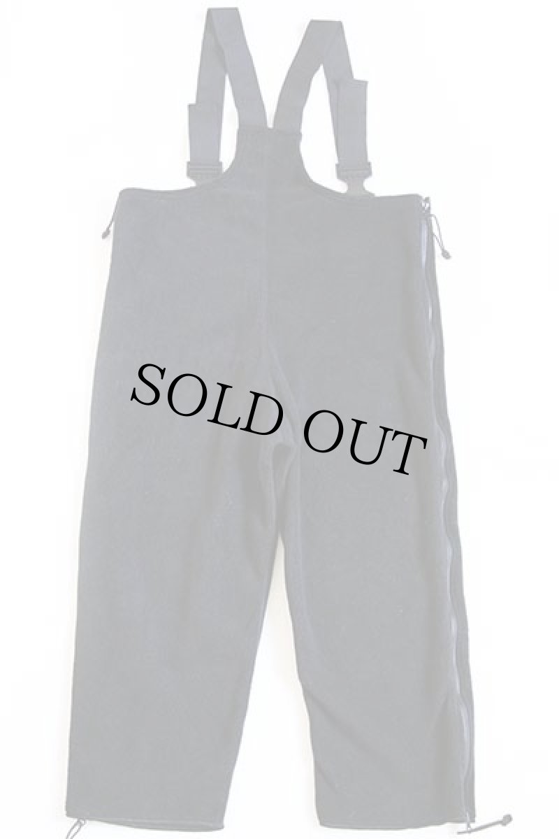 画像3: デッドストック★00s 米軍 ECWCS POLARTEC フリースライナー オーバーオール 黒 L-S (3)