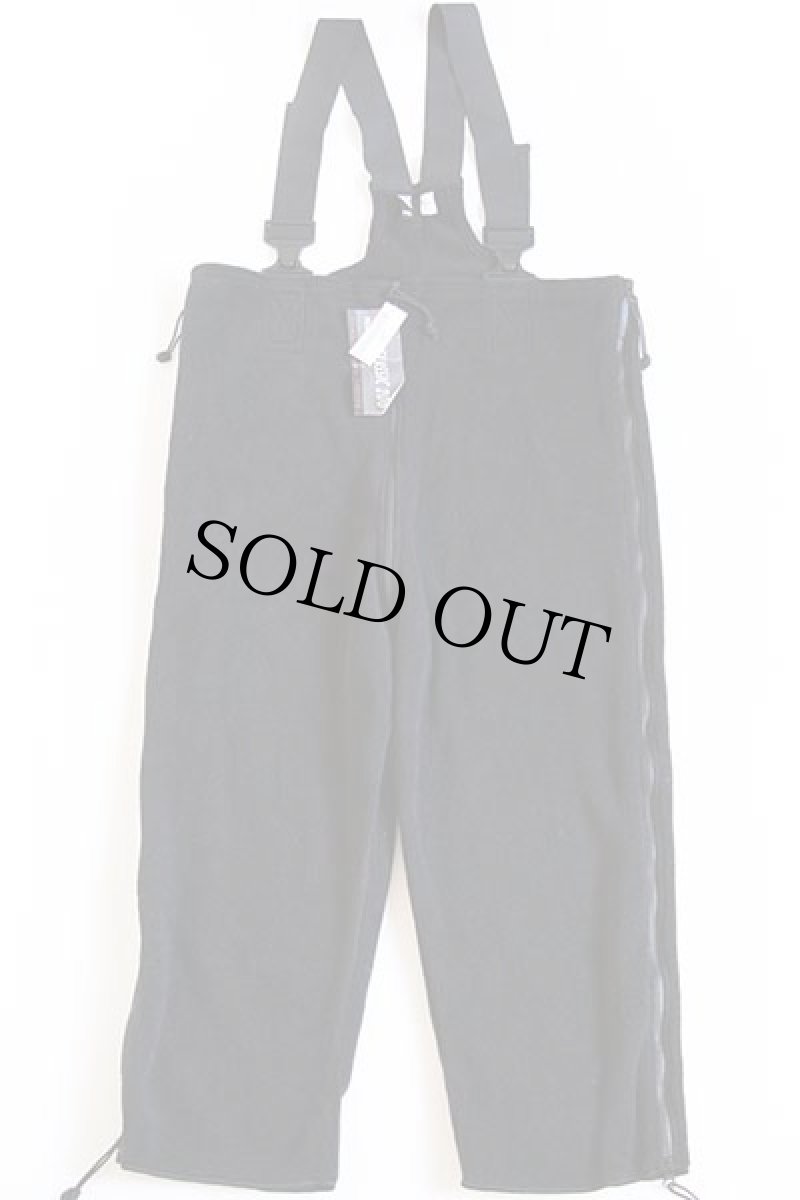 画像2: デッドストック★00s 米軍 ECWCS POLARTEC フリースライナー オーバーオール 黒 L-S (2)