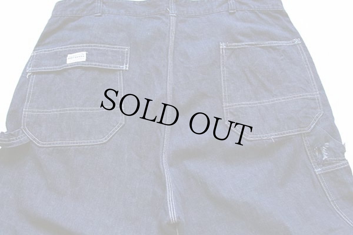 画像5: 60s SEARS HERCULESヘラクレス VAT DYEDバットダイ デニム ペインターパンツ ペンキ飛び w40 (5)