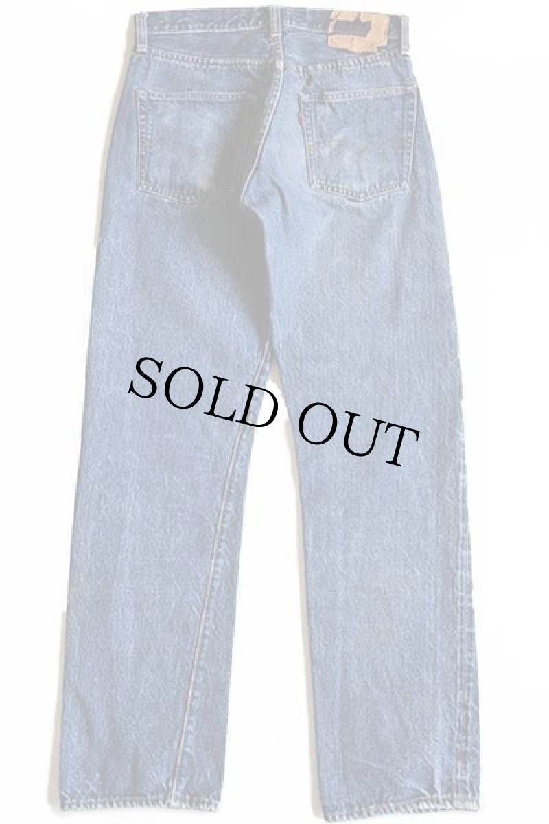 画像3: 60s LEVI'Sリーバイス 501 BIGE デニムパンツ w28 (3)