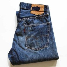 画像1: 60s LEVI'Sリーバイス 501 BIGE デニムパンツ w28 (1)