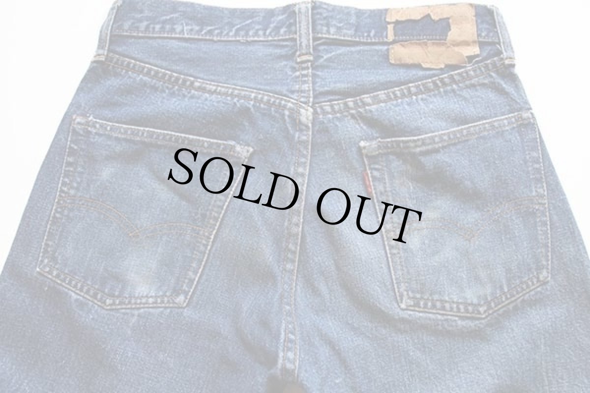 画像5: 60s LEVI'Sリーバイス 501 BIGE デニムパンツ w28 (5)