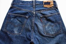 画像5: 60s LEVI'Sリーバイス 501 BIGE デニムパンツ w28 (5)