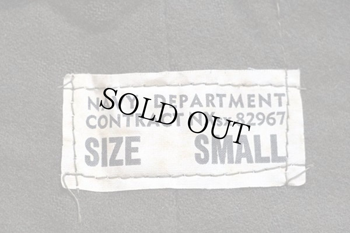 画像4: 40s 米軍 U.S.NAVY N-1 デッキパンツ オリーブドラブ S★オーバーオール (4)