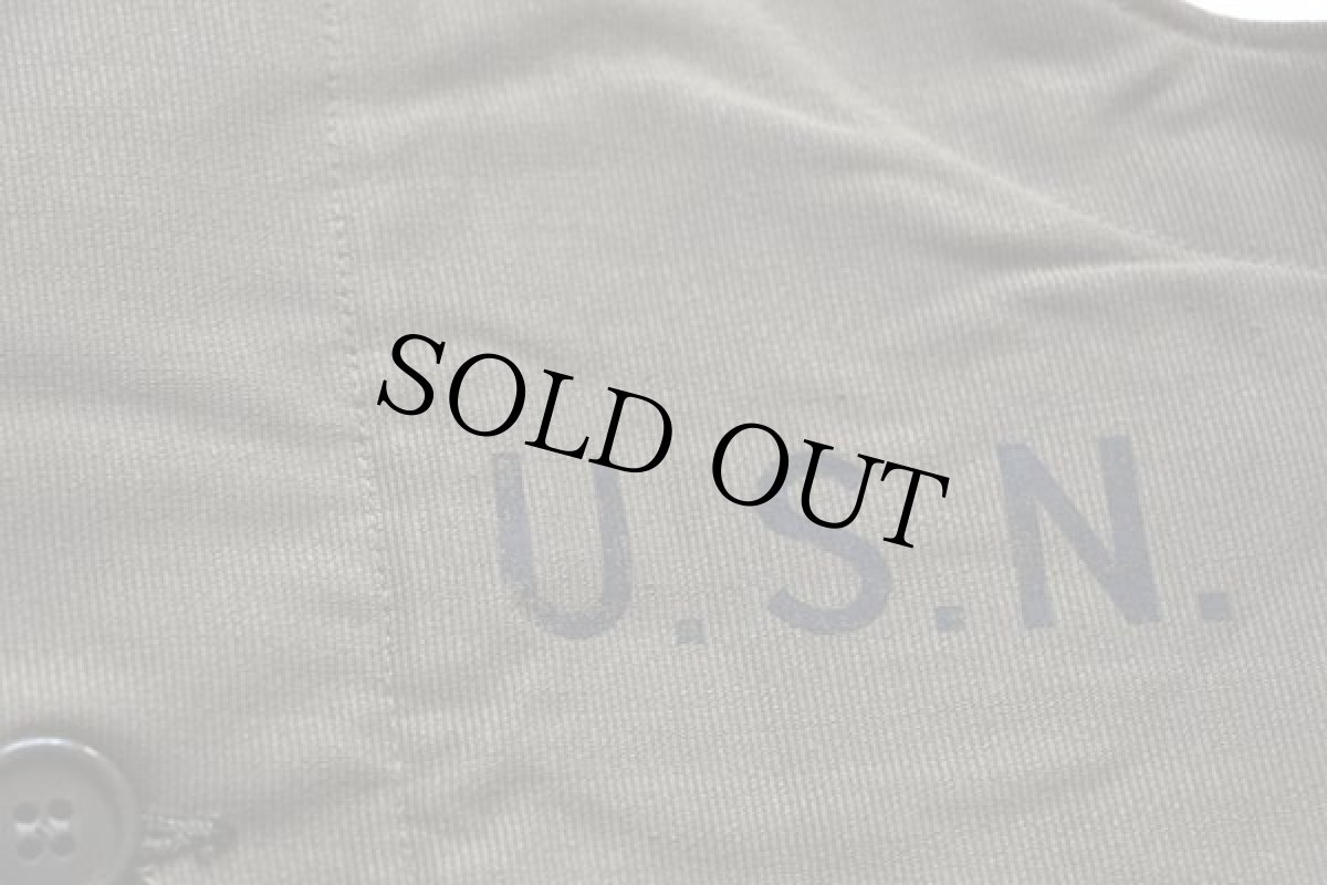 画像5: 40s 米軍 U.S.NAVY N-1 デッキパンツ オリーブドラブ S★オーバーオール (5)