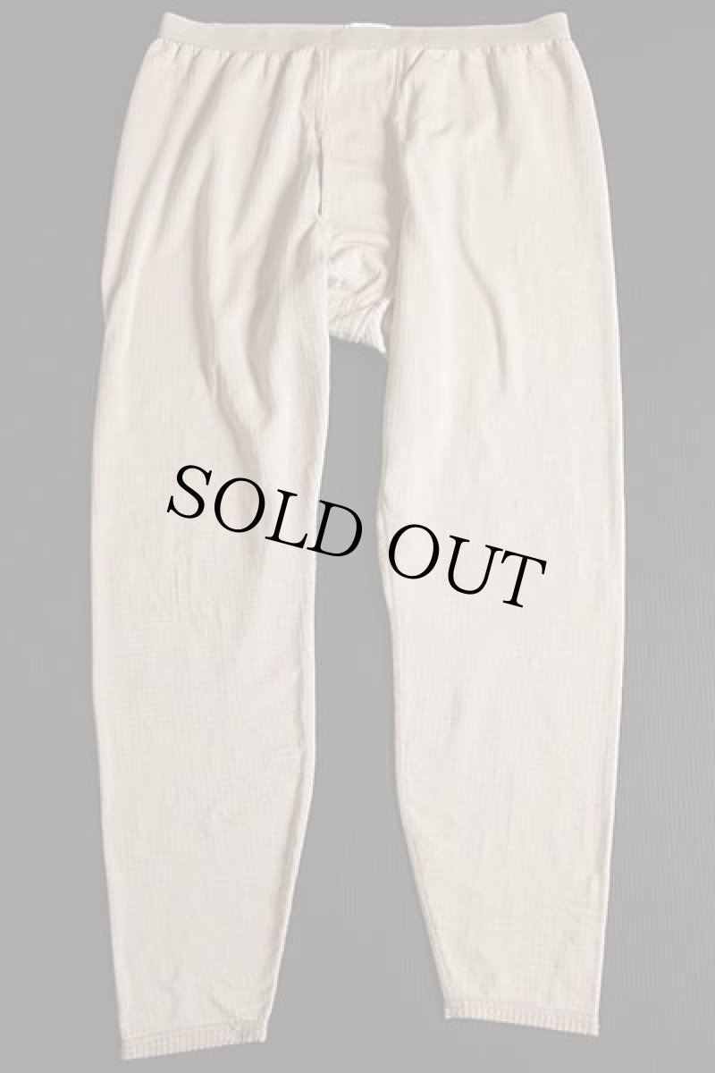 画像2: 00s 米軍 ECWCS GEN3 LEVEL2 ドロワーズ POLARTEC グリッドフリース インナーパンツ サンドベージュ XL-R (2)