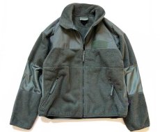 画像1: 00s 米軍 USAF CWU-100/P NOMEX POLARTEC フリースジャケット フォリッジグリーン L-R (1)